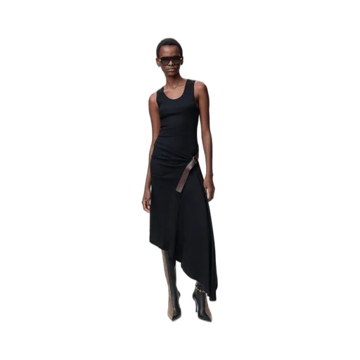 Tank Dress In Stretch Cotton