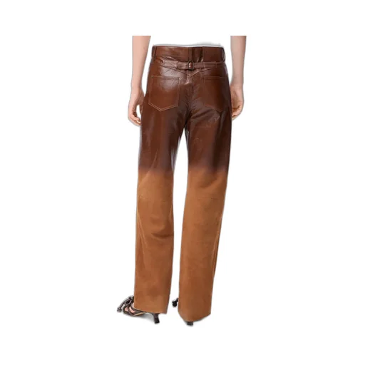 Trousers In Suede Lambskin