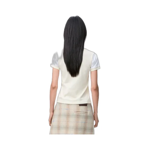 Small Fit T-Shirt In Cotton Blend