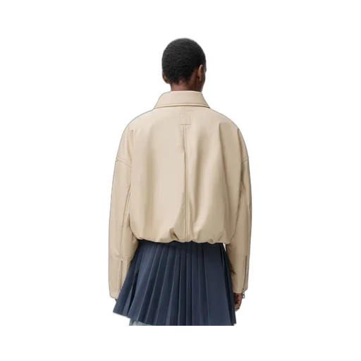 Biker Jacket In Nappa Lambskin