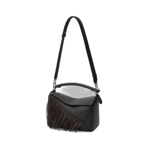 Fringe Small Puzzle Bag In Classic Calfskin