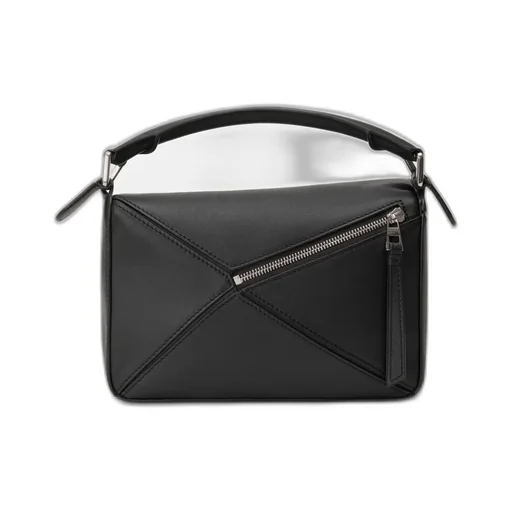 Fringe Small Puzzle Bag In Classic Calfskin