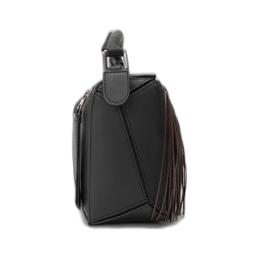 Fringe Small Puzzle Bag In Classic Calfskin