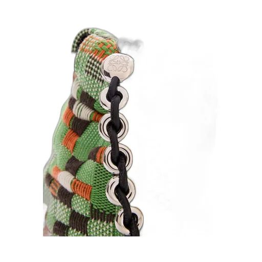 Medium Flamenco Purse In Embroidered Textile