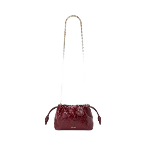 Mini Flamenco Purse In Hagfish