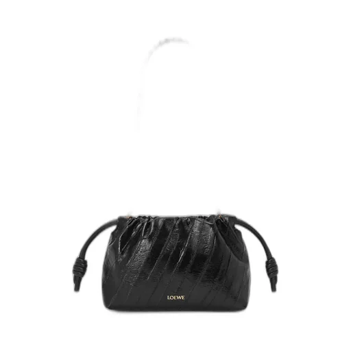 Mini Flamenco Purse In Hagfish