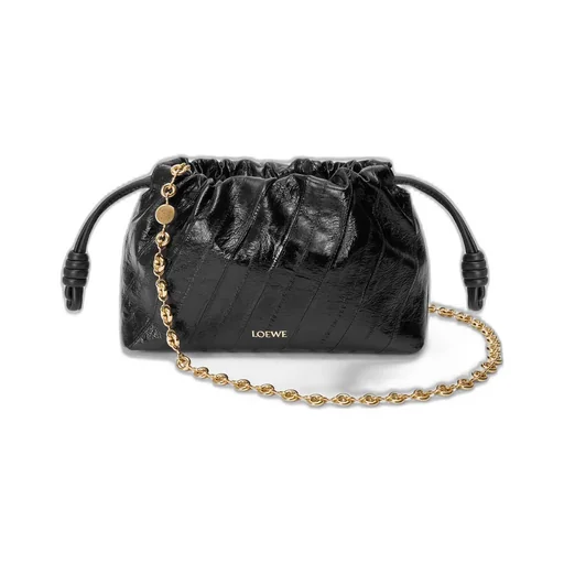 Mini Flamenco Purse In Hagfish