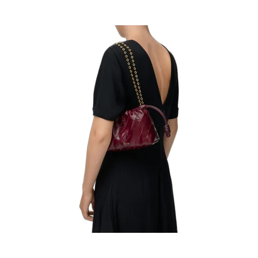 Mini Flamenco Purse In Hagfish