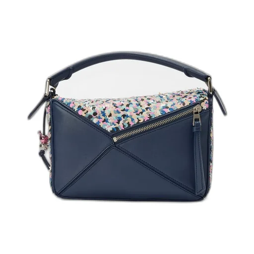 Puzzle 10 Confetti Bag In Classic Calfskin
