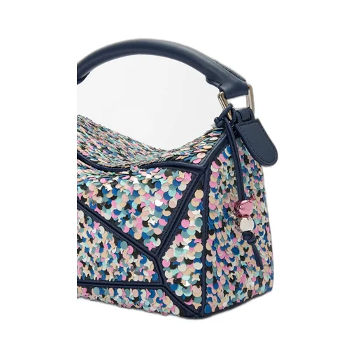 Puzzle 10 Confetti Bag In Classic Calfskin