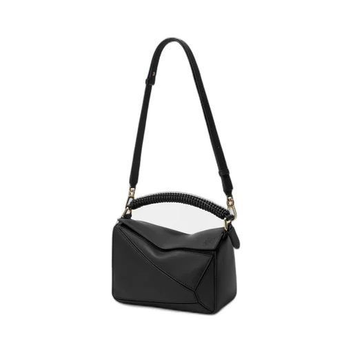 Small Puzzle Bag In Smooth Calfskin And Nappa Lambskin