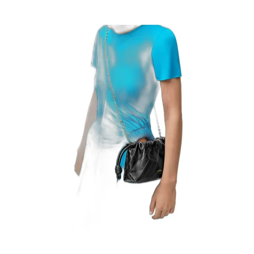 Mini Flamenco Purse In Hagfish