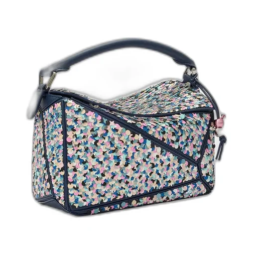 Puzzle 10 Confetti Bag In Classic Calfskin