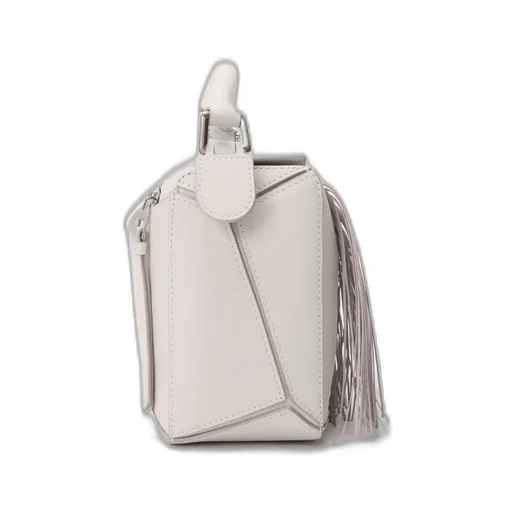 Fringe Small Puzzle Bag In Classic Calfskin
