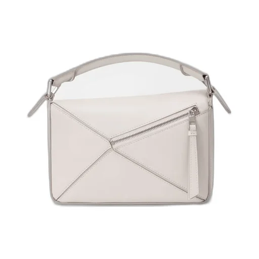 Fringe Small Puzzle Bag In Classic Calfskin