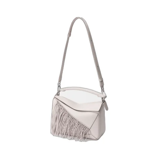 Fringe Small Puzzle Bag In Classic Calfskin