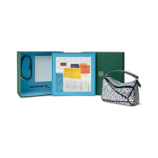 Puzzle 10 Confetti Bag In Classic Calfskin