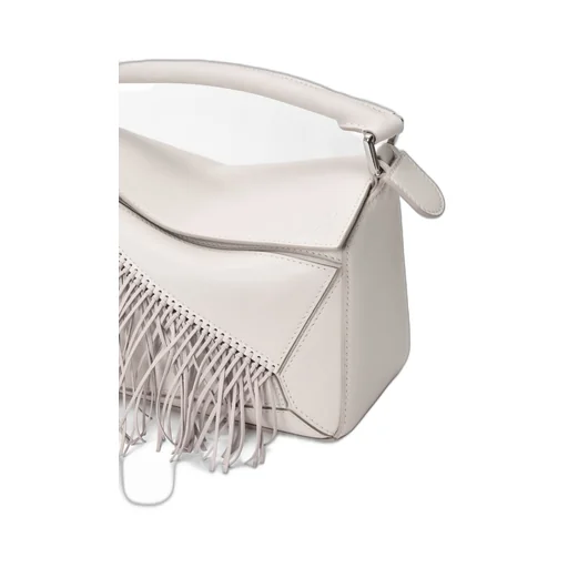 Fringe Small Puzzle Bag In Classic Calfskin