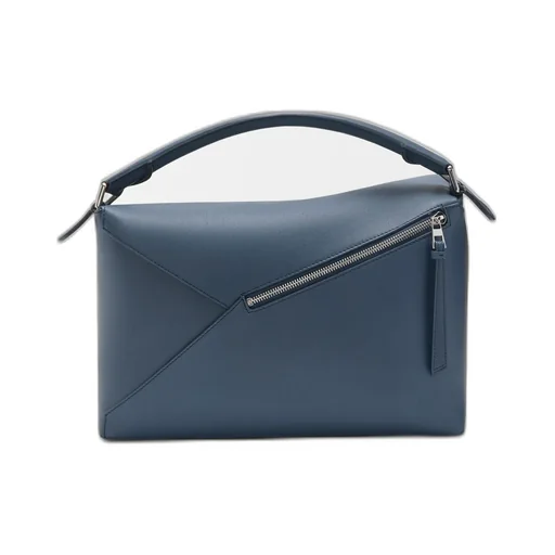 Large Puzzle Edge Bag In Classic Calfskin