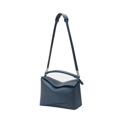 Large Puzzle Edge Bag In Classic Calfskin