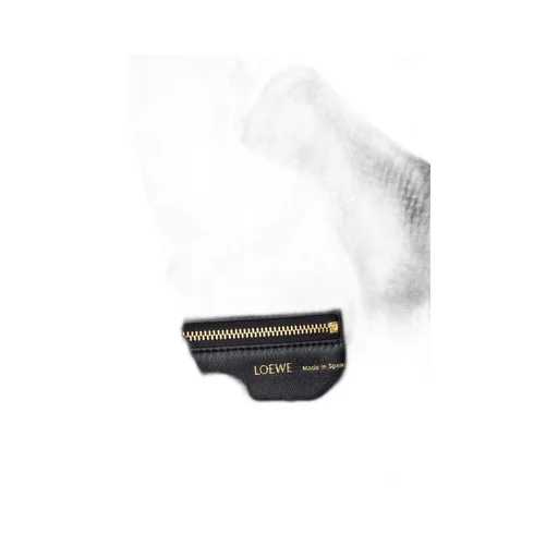 Small Squeeze Bag In Woven Nappa Calfskin