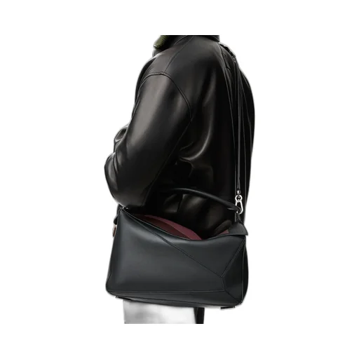 Large Puzzle Bag In Nappa Calfskin