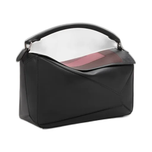 Large Puzzle Bag In Nappa Calfskin