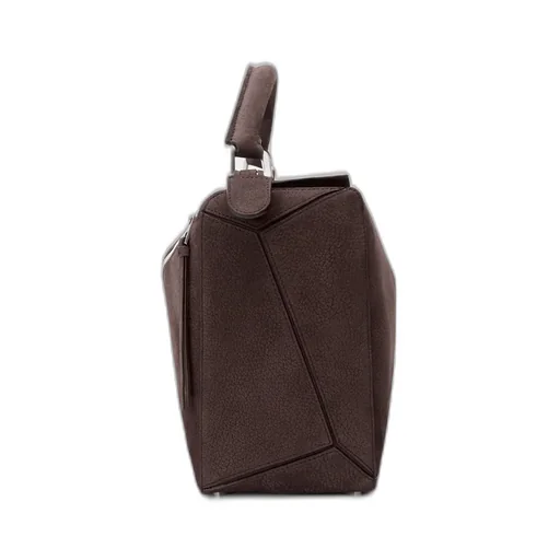 Large Puzzle Bag In Grained Nubuck