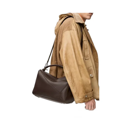 Large Featherlight Puzzle Bag In Nappa Lambskin