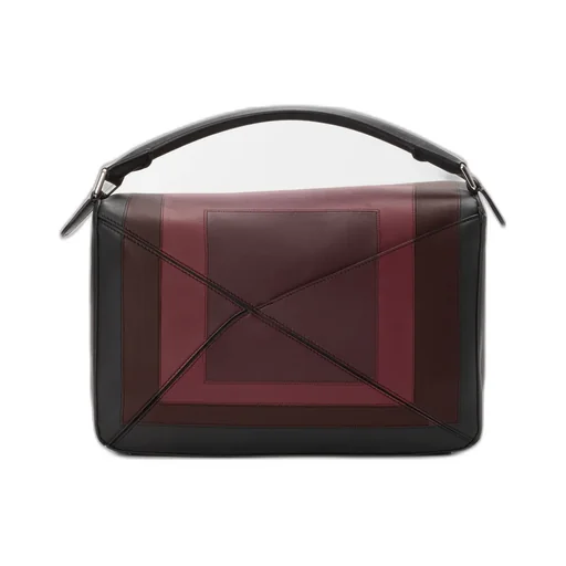 Large Puzzle Bag In Nappa Calfskin
