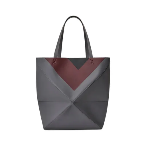 Xl Puzzle Fold Tote In Nappa Calfskin