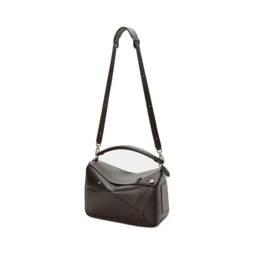 Panta Large Puzzle Bag In Shiny Calfskin