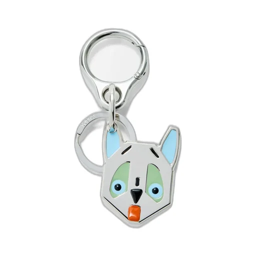 Futurist Cat Keyring
