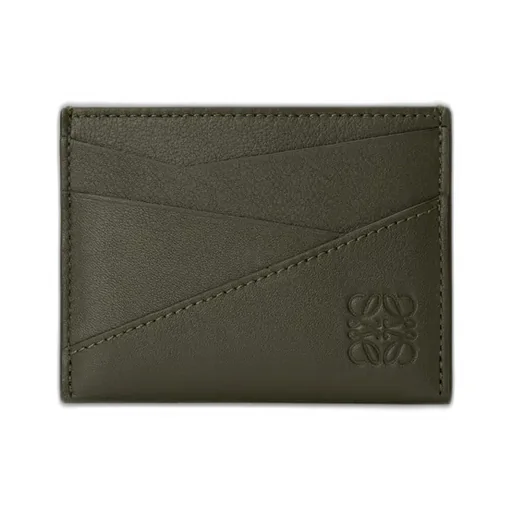 Puzzle Plain Cardholder In Classic Calfskin