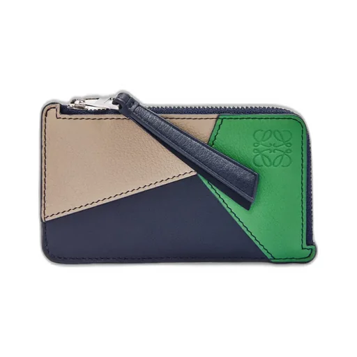 Puzzle Coin Cardholder In Classic Calfskin