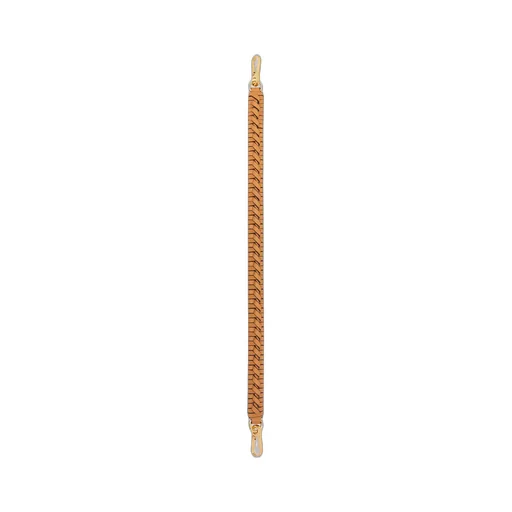 Woven Spiral Strap In Classic Calfskin