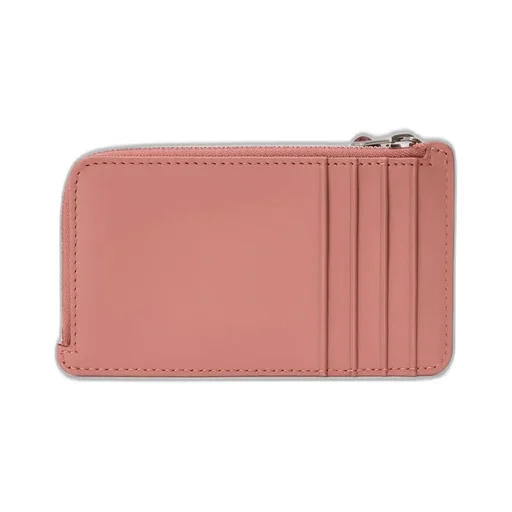 Knot Coin Cardholder In Shiny Nappa Calfskin