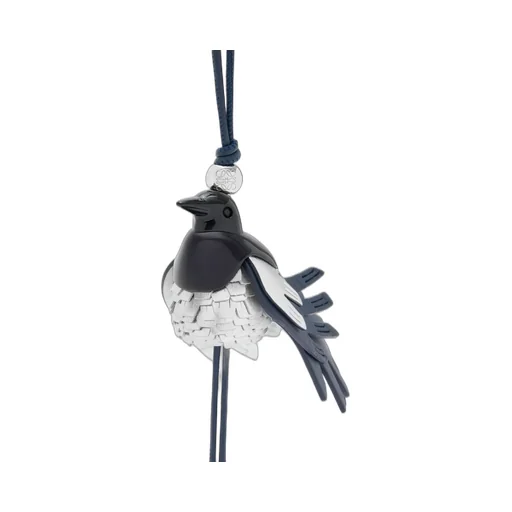Magpie Charm In Classic Calfskin