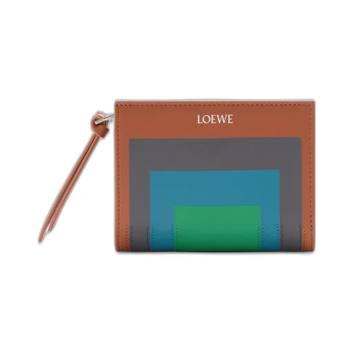 Compact Wallet In Nappa Calfskin