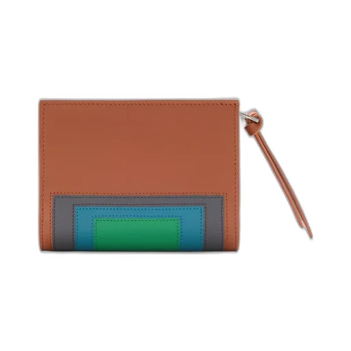 Compact Wallet In Nappa Calfskin
