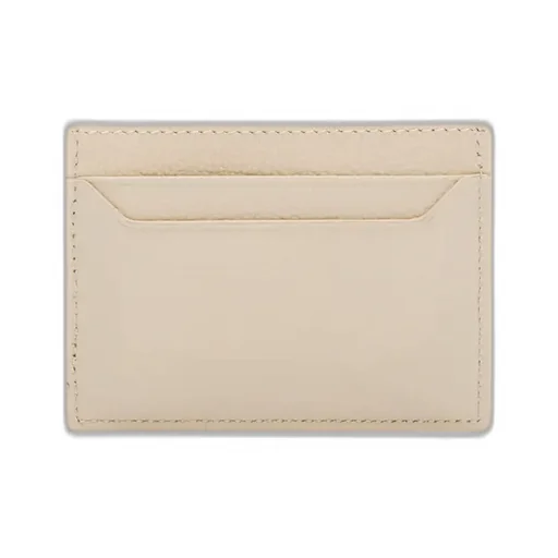 Anagram Plain Cardholder In Pebble Grained Calfskin