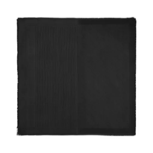 Scarf In Wool And Silk