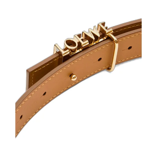 Loewe Graphic Belt In Classic Calfskin
