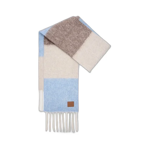 Scarf In Alpaca And Wool Blend