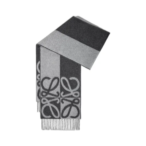 Scarf In Wool And Cashmere
