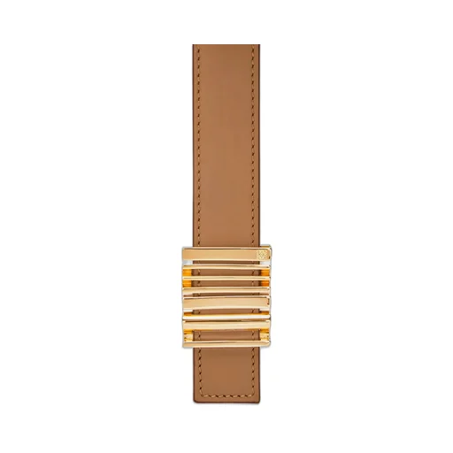 Loewe Graphic Belt In Classic Calfskin