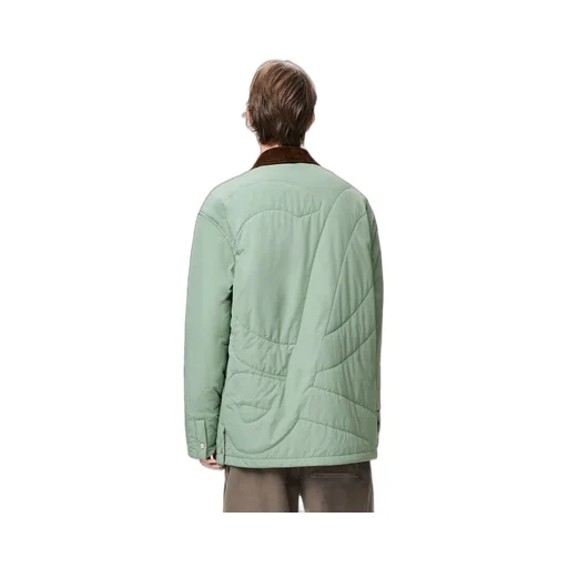 Padded Overshirt In Technical Shell