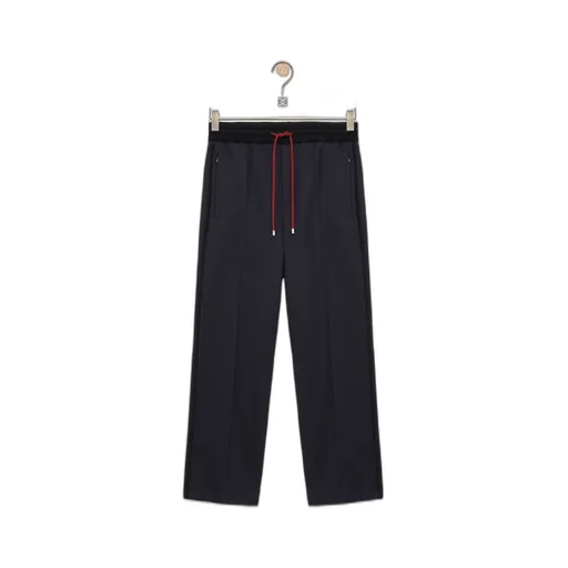 Drawstring Trousers In Wool
