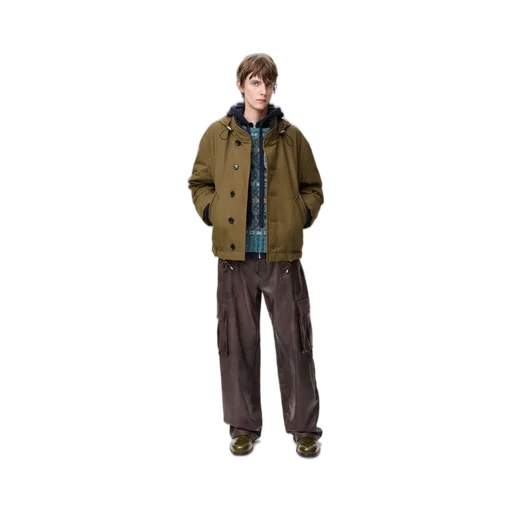 Padded Jacket In Technical Cotton