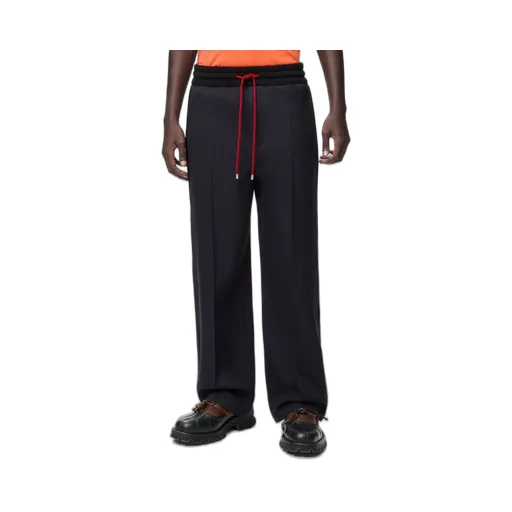 Drawstring Trousers In Wool